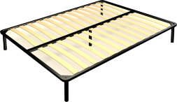 Кровать из массива Линда, белый античный