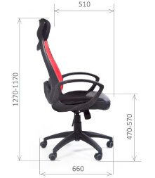 Кресло руководителя CHAIRMAN 840 black