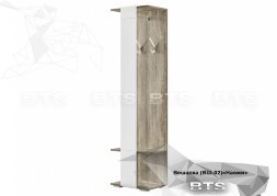 Модульная прихожая Наоми, белый глянец