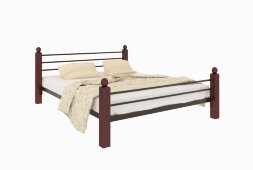 Кровать металлическая Милана Lux Plus